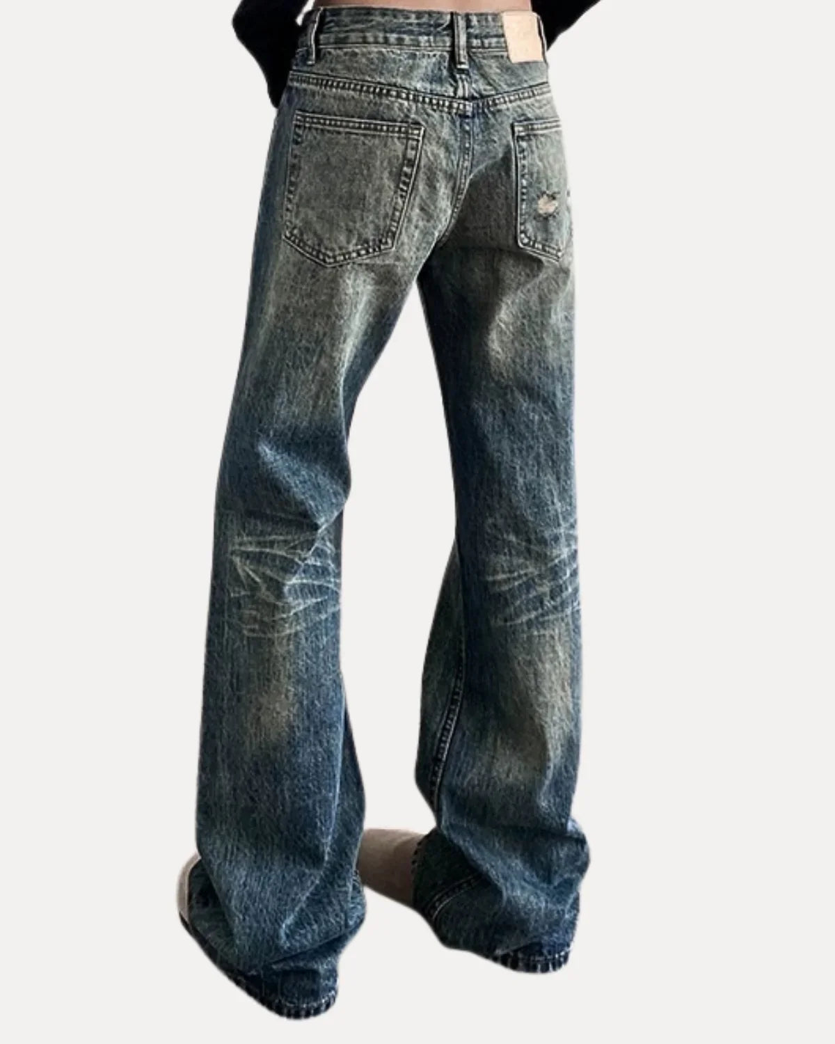 STONE WASHED JEANS