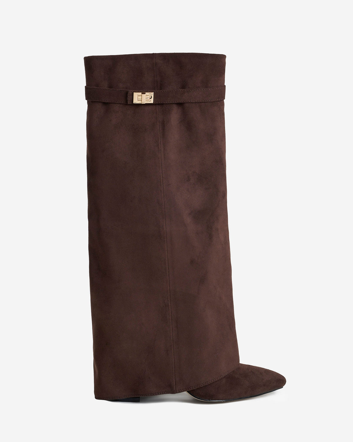 Kniehohe Boots aus Wildleder