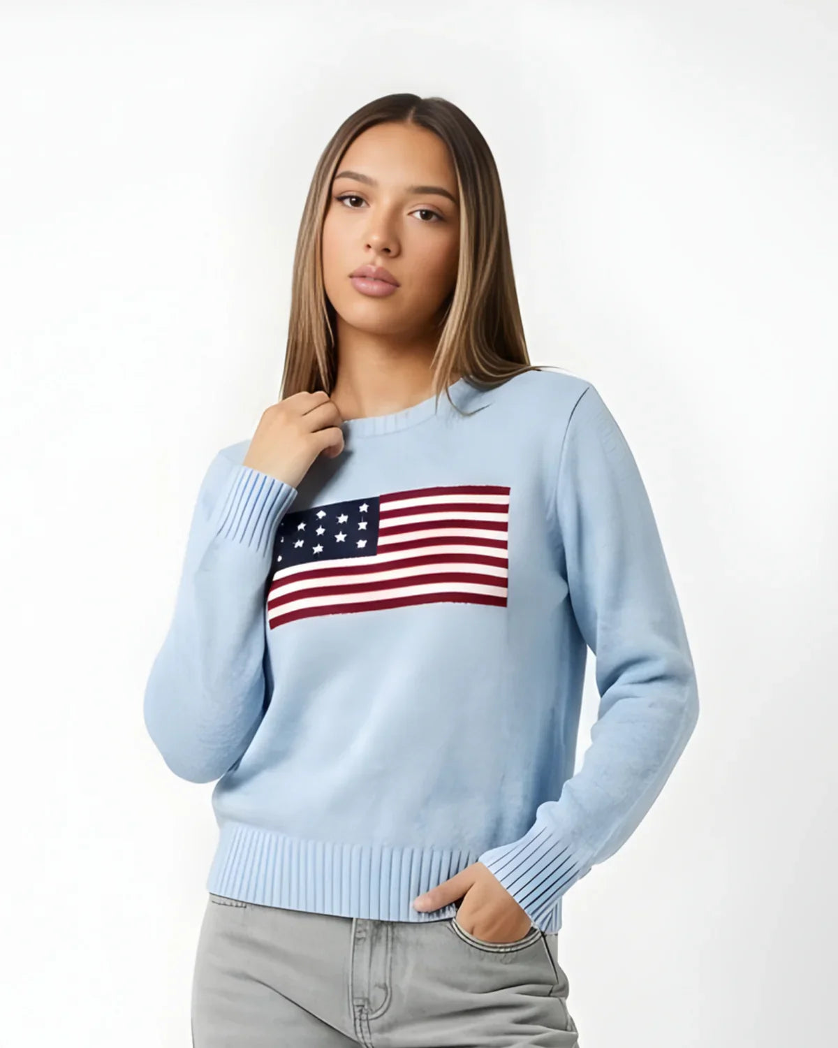 USA KNIT SWEATER