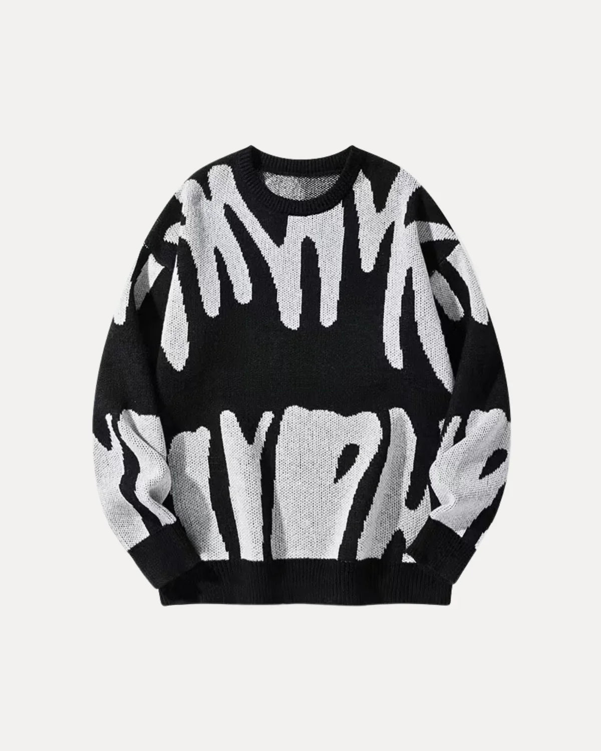 PATTERN KNIT SWEATER