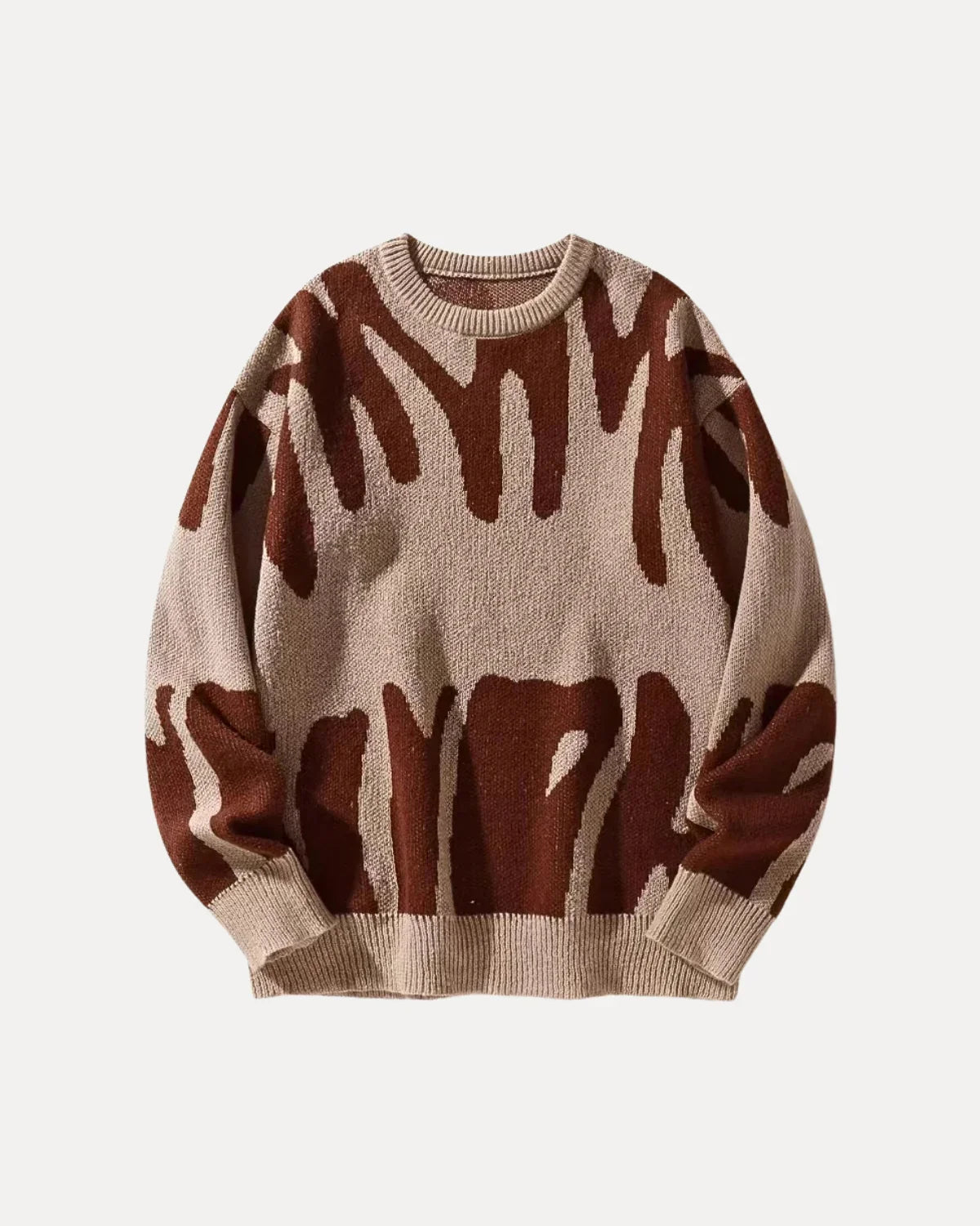 PATTERN KNIT SWEATER