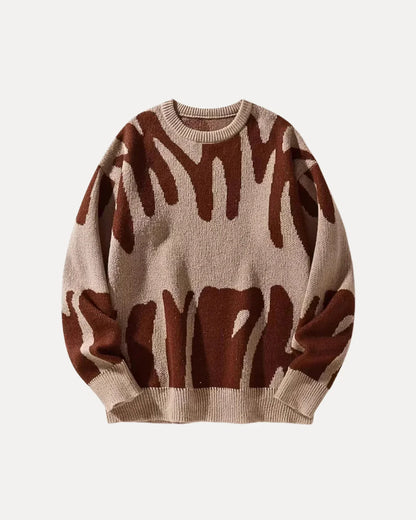 PATTERN KNIT SWEATER