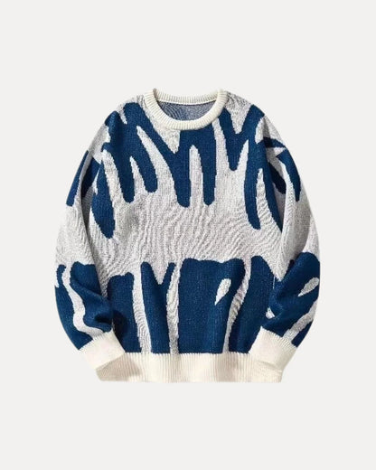 PATTERN KNIT SWEATER