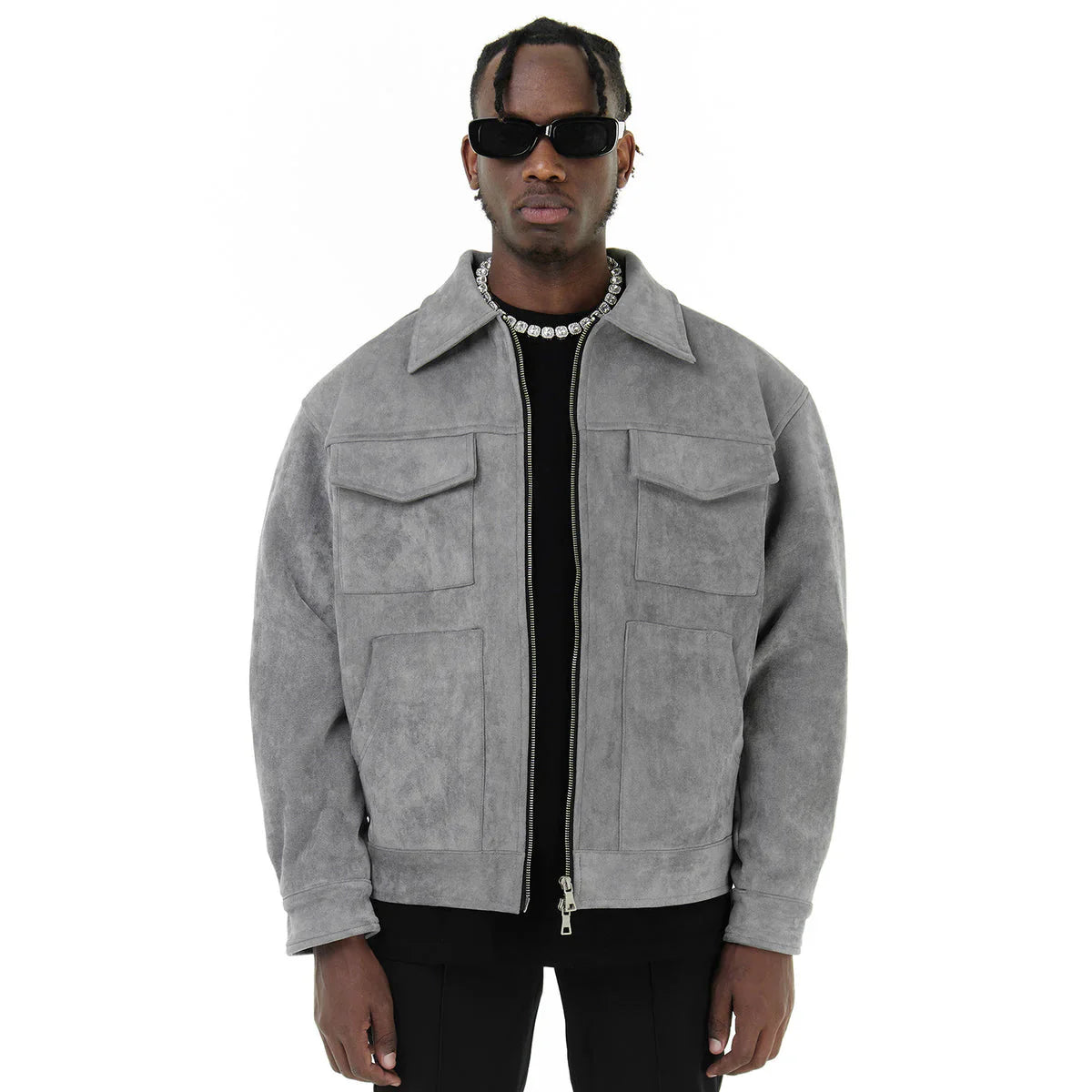 WASHED GREY JACKET