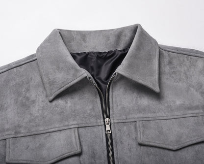 WASHED GREY JACKET