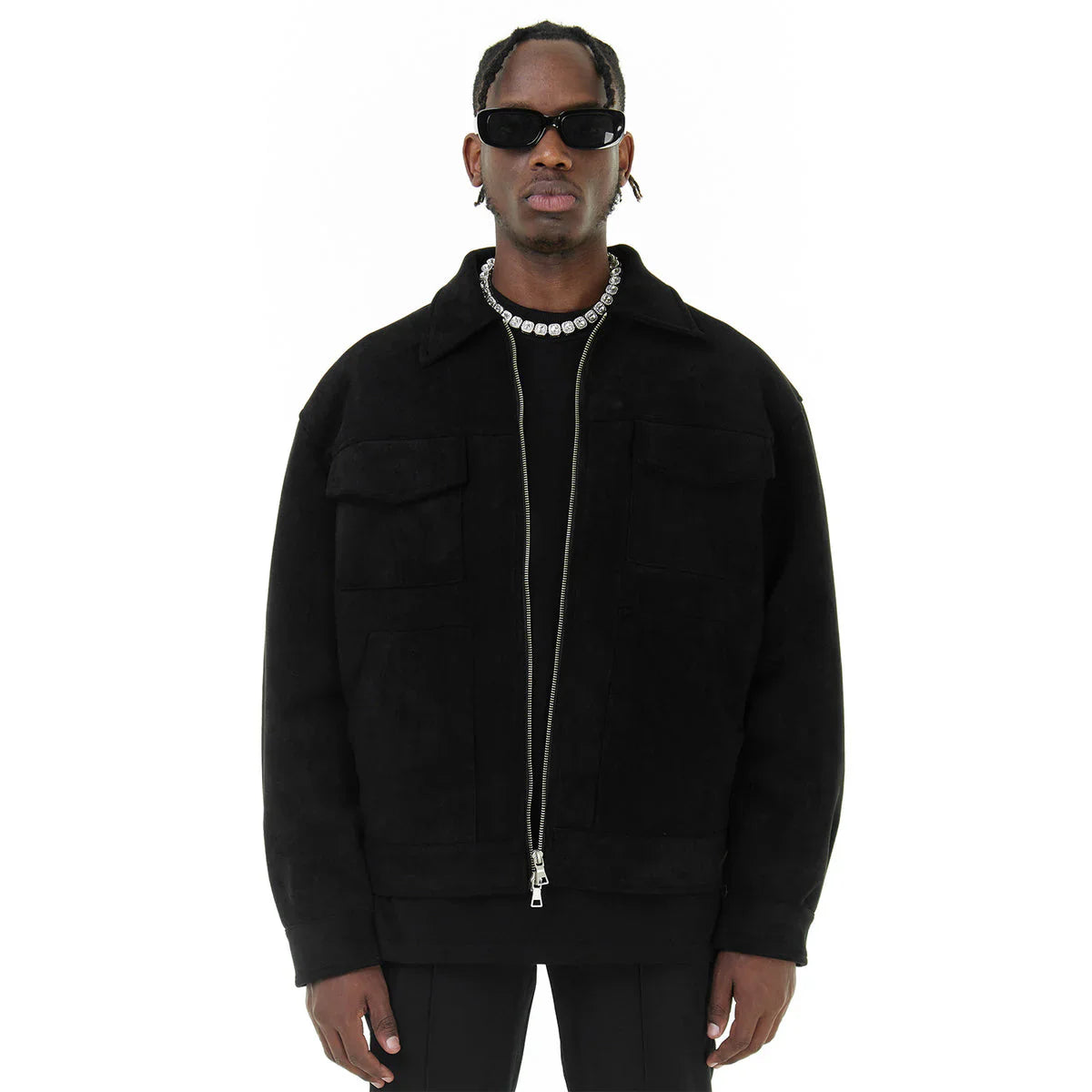 WASHED BLACK JACKET