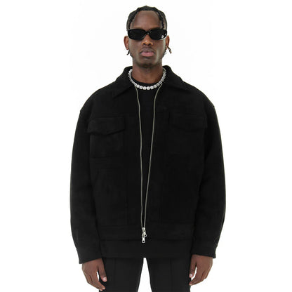 WASHED BLACK JACKET