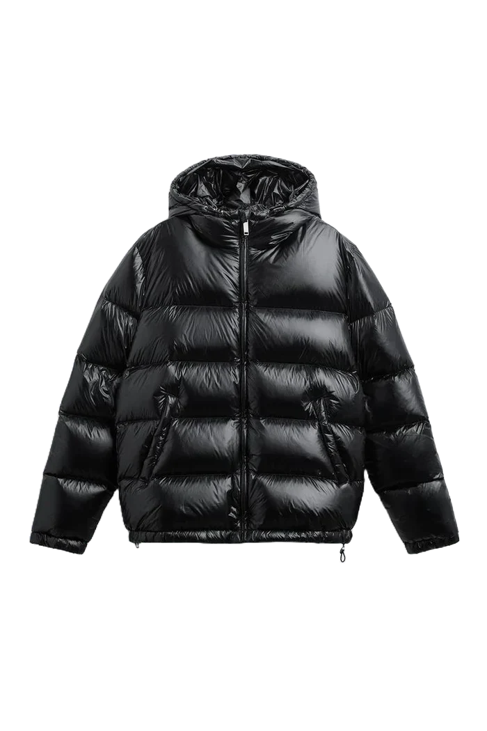 SHINY PUFFER JACKET (UNISEX)