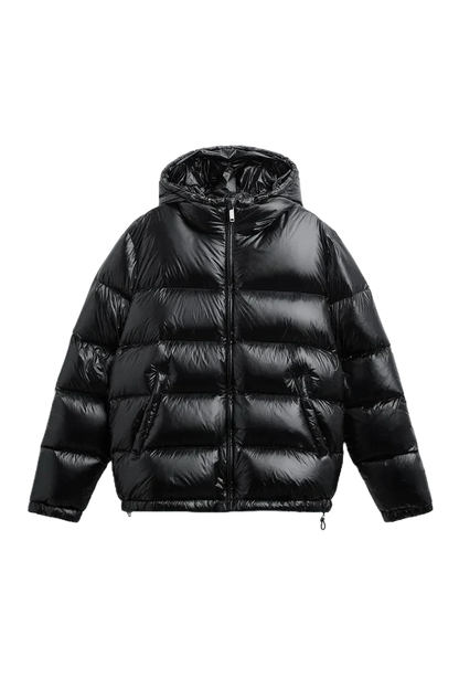 SHINY PUFFER JACKET (UNISEX)