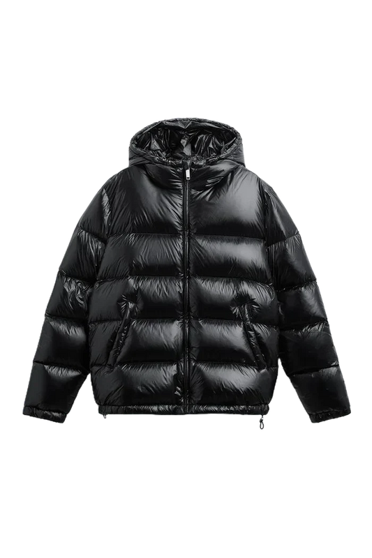 SHINY PUFFER JACKET (UNISEX)