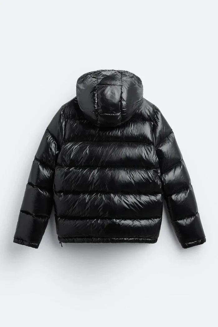 SHINY PUFFER JACKET (UNISEX)