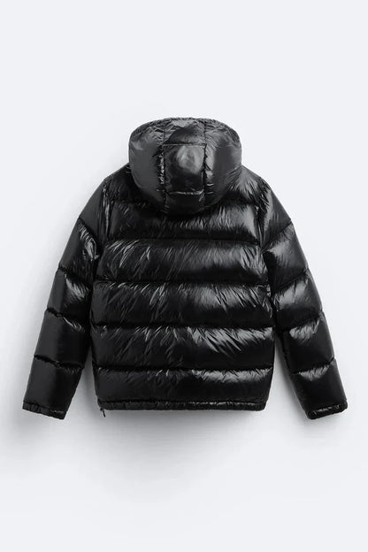 SHINY PUFFER JACKET (UNISEX)