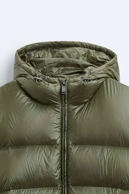 SHINY PUFFER JACKET (UNISEX)