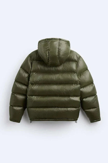 SHINY PUFFER JACKET (UNISEX)
