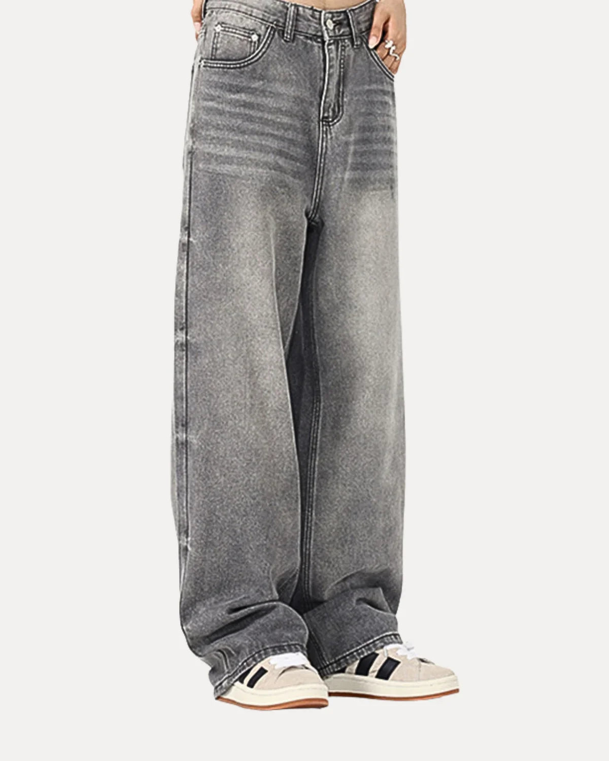 GRAYFLOW WIDE LEG JEANS