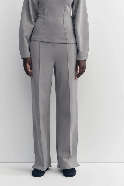 TAILORED INTERLOCK PANTS