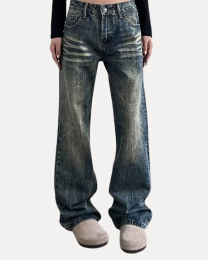 STONE WASHED JEANS