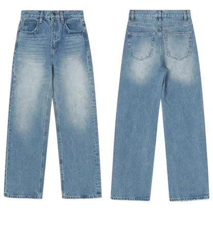STRAIGHT BLUE JEANS
