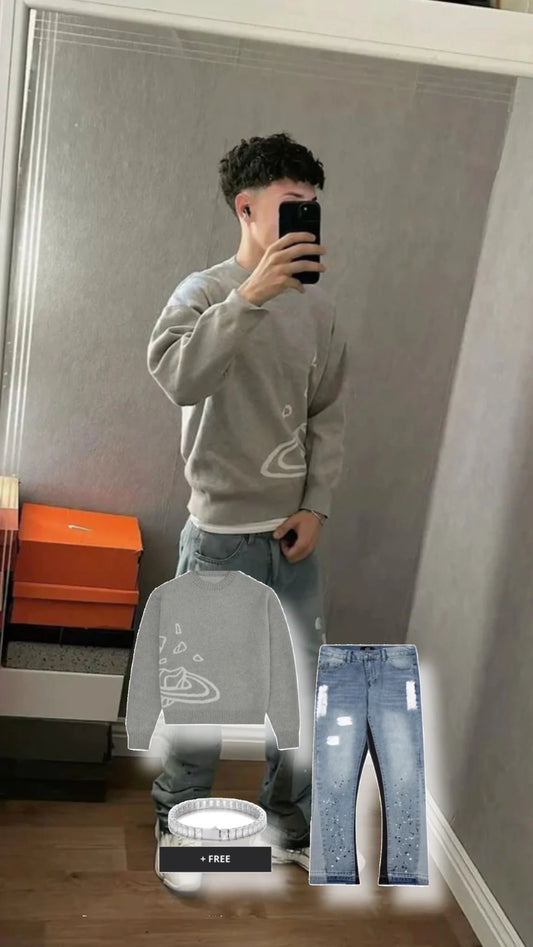 VIRAL OUTFIT - COSMIC SWEATER
