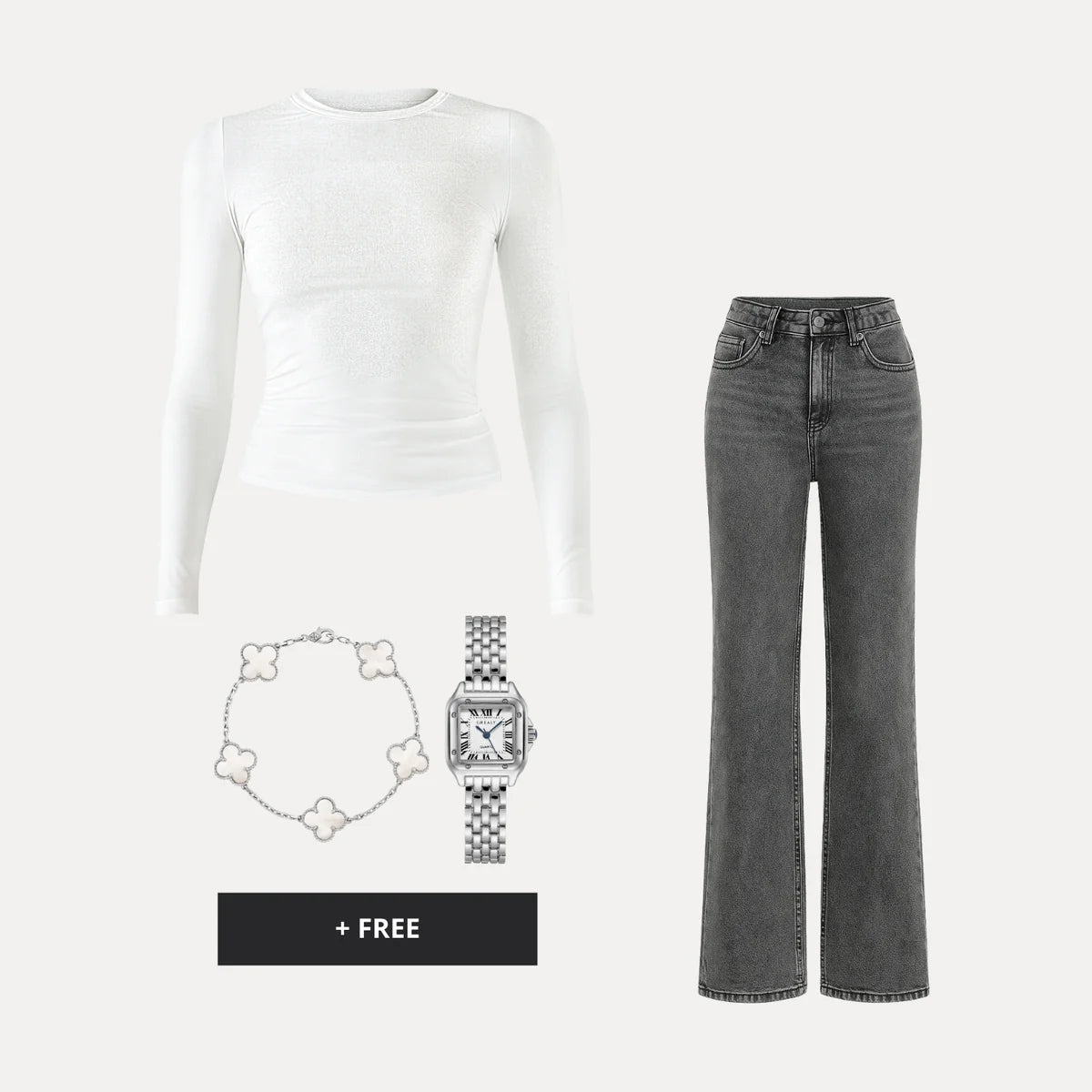 VIRAL OUTFIT - WHITE QUEEN