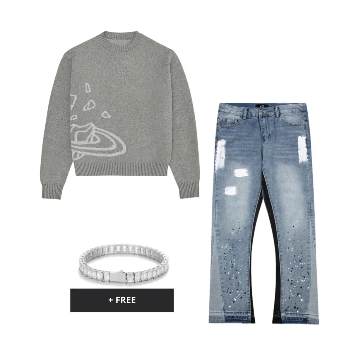 VIRAL OUTFIT - COSMIC SWEATER