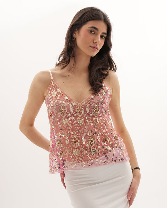 SPECIAL GOLDEN-PINKY TOP