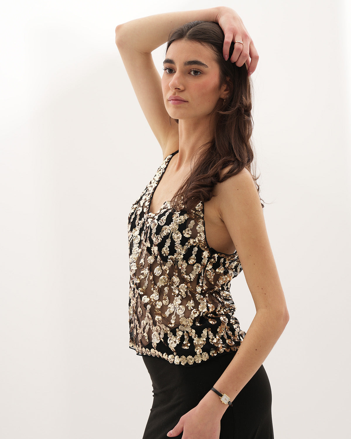 SPECIAL BLACK-GOLD TOP