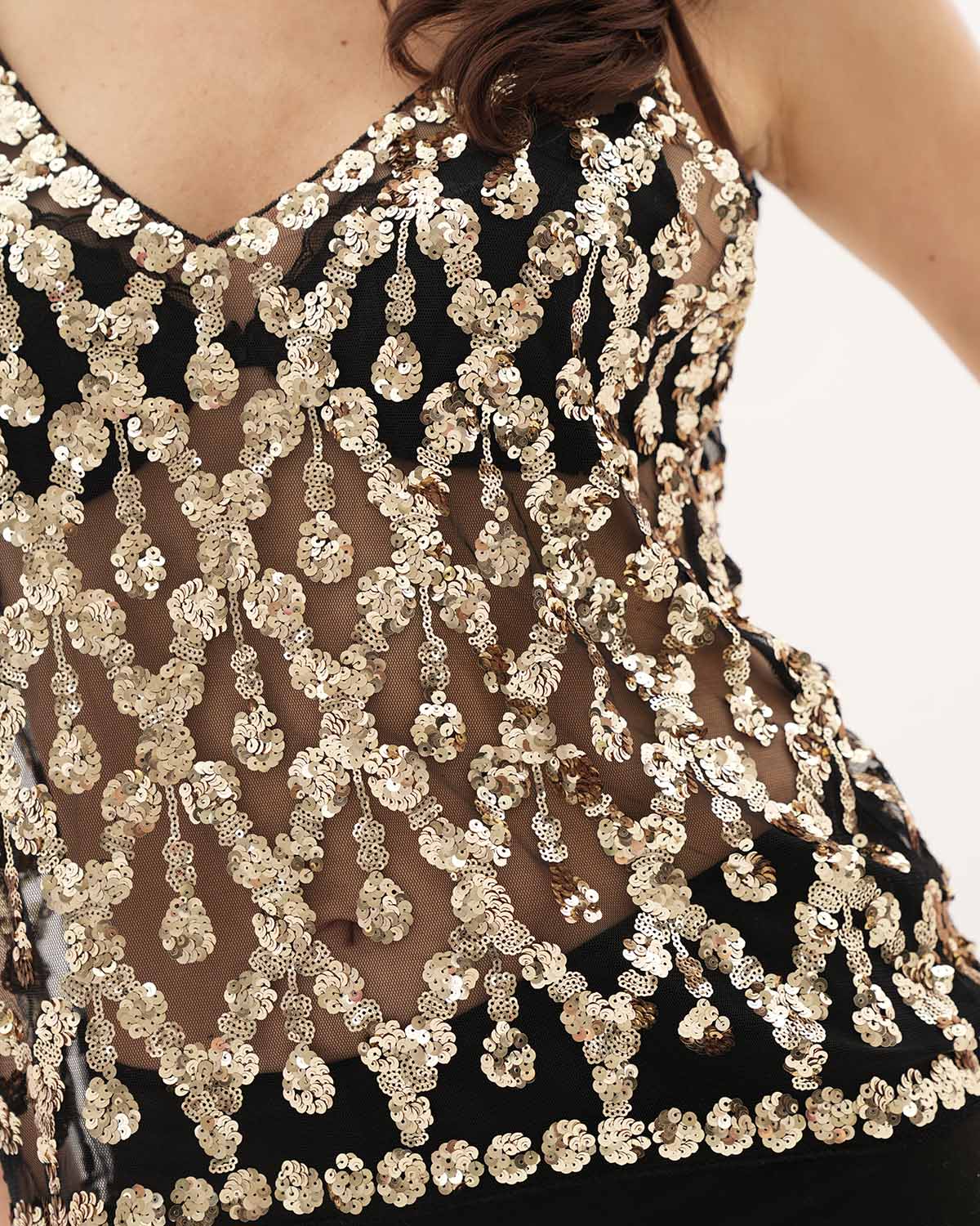SPECIAL BLACK-GOLD TOP
