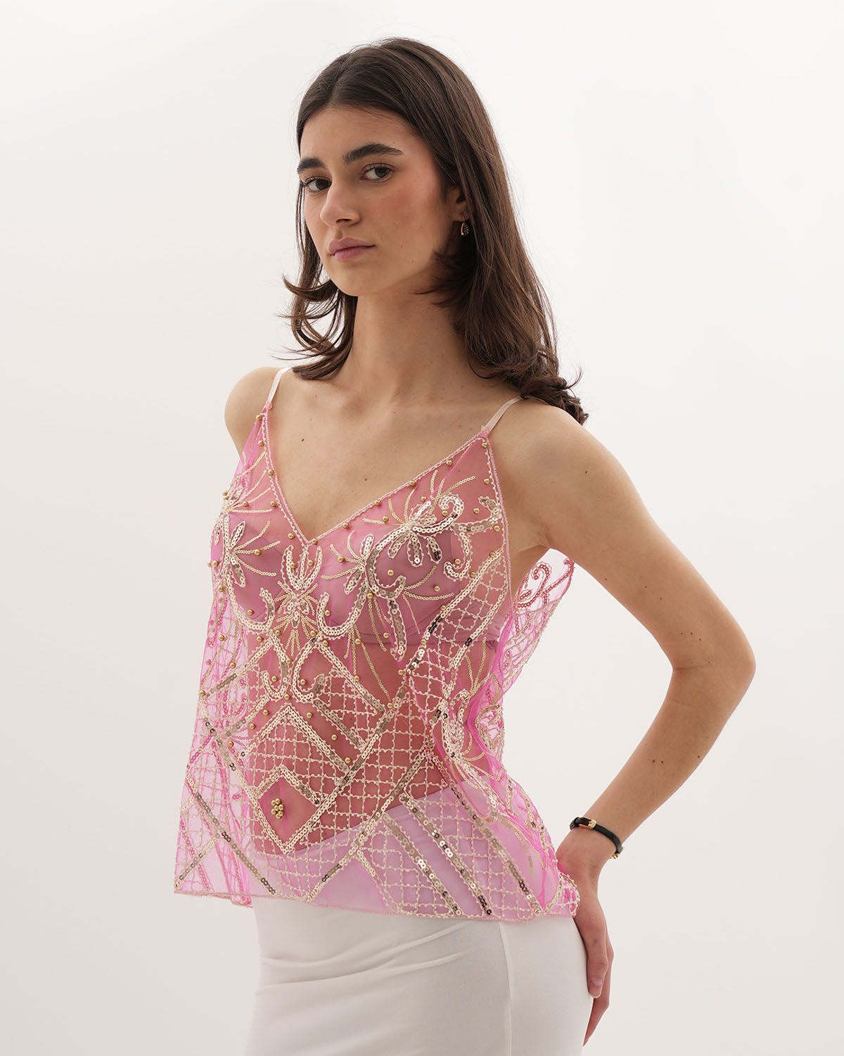 PINKY DESIGNE TOP