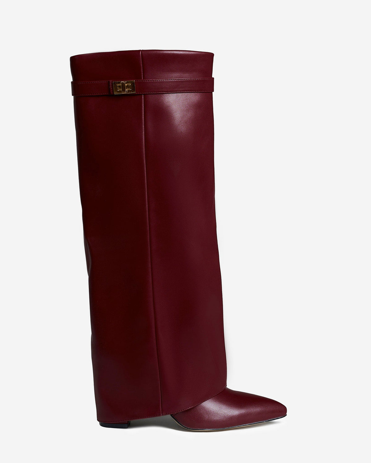 KNIEHOHE LEDER BOOTS