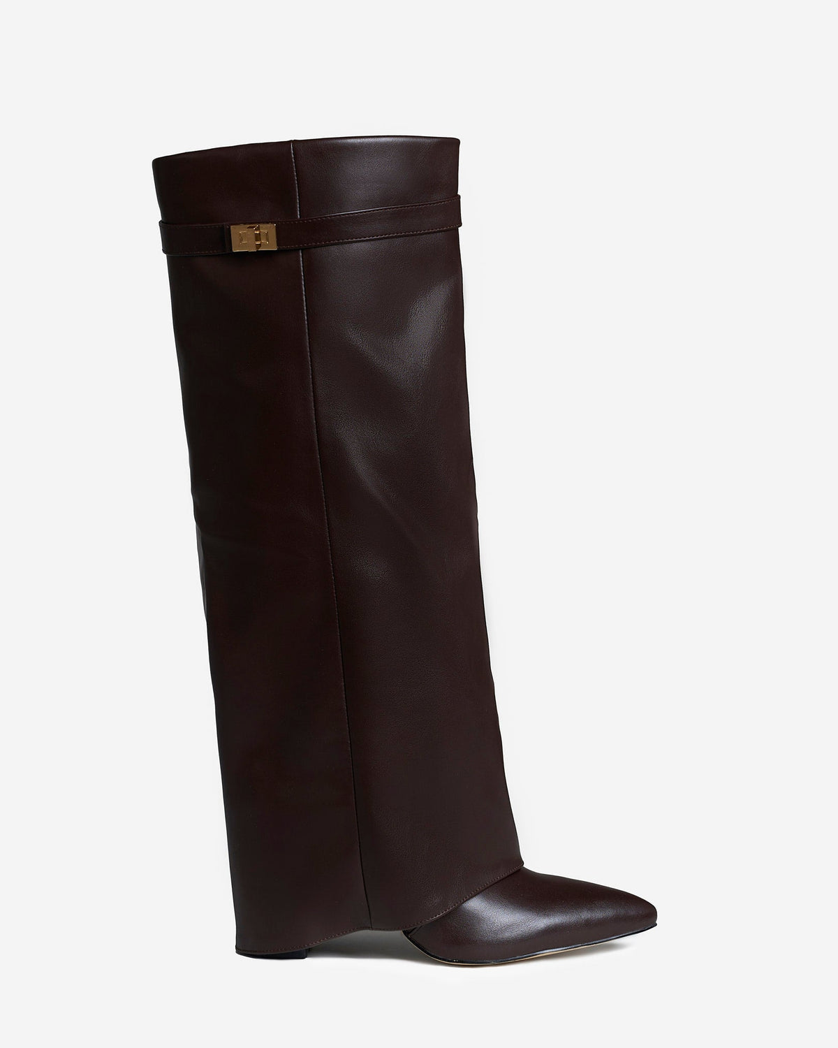 KNIEHOHE LEDER BOOTS