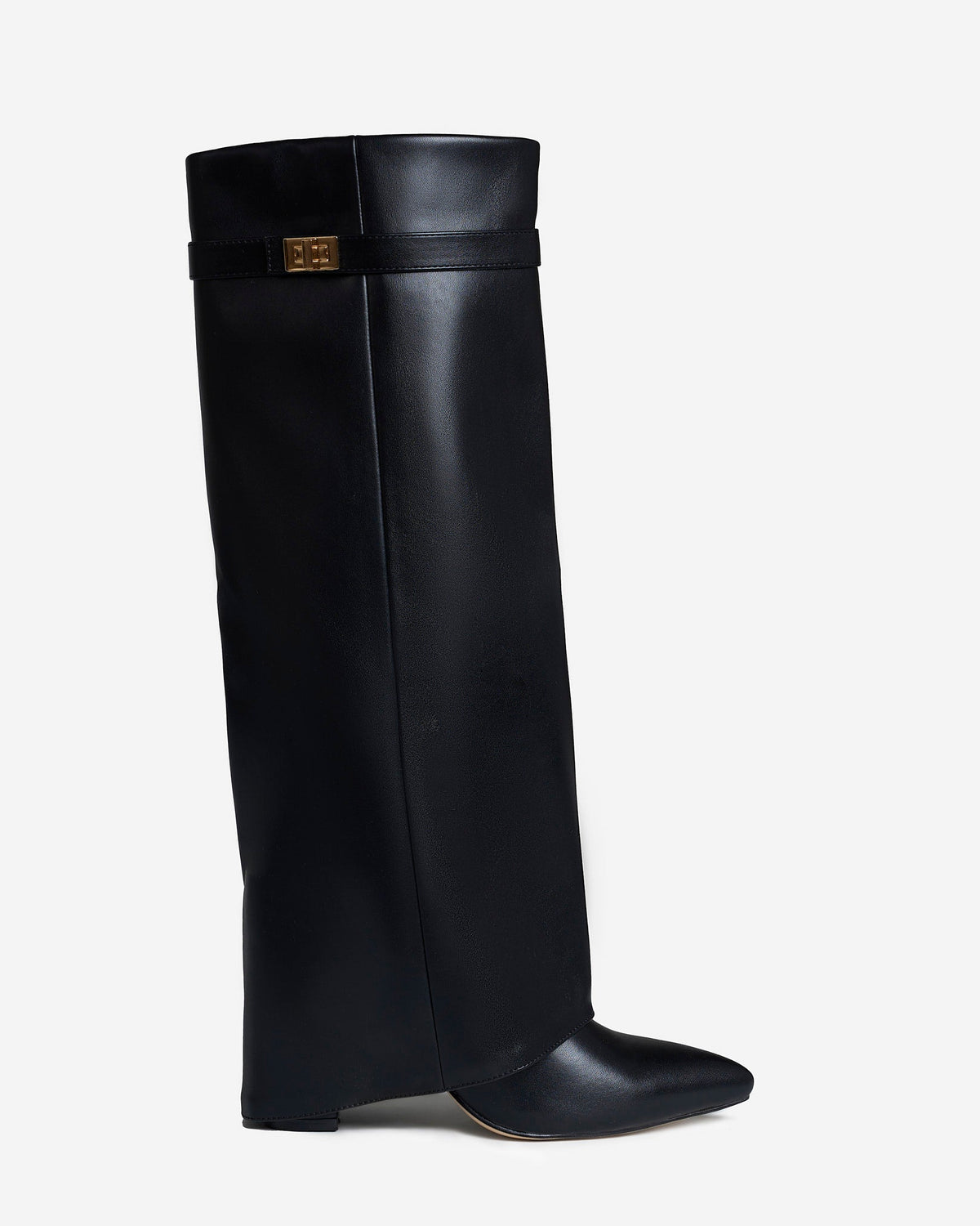 KNIEHOHE LEDER BOOTS