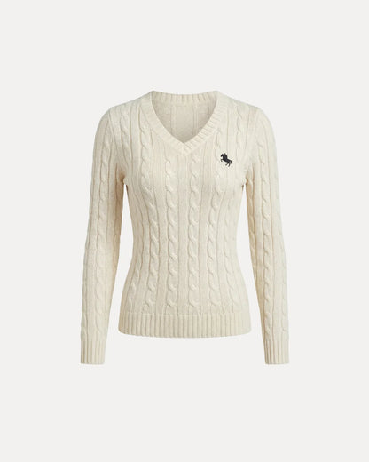 ELEGANT V-NECK SWEATER