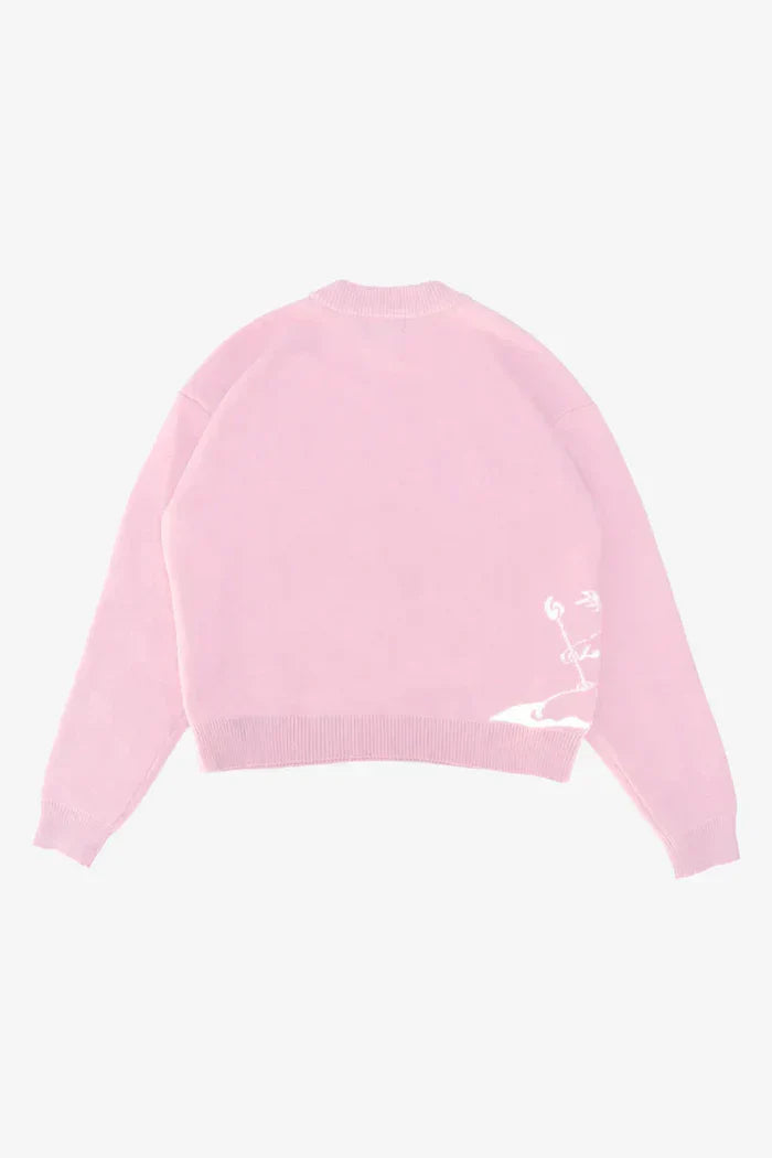 HEART KNITTED SWEATER