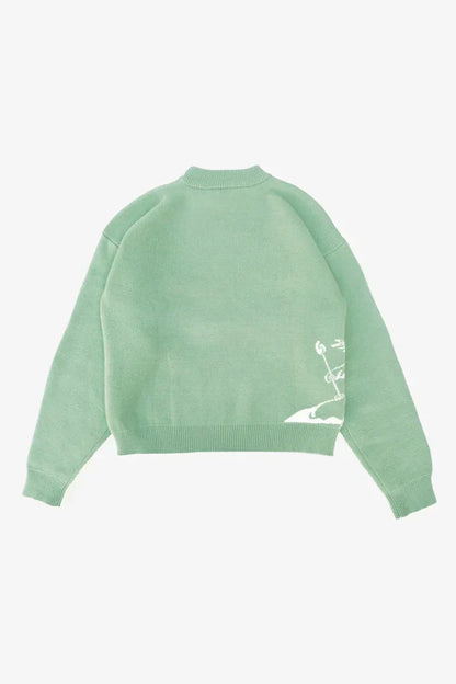HEART KNITTED SWEATER