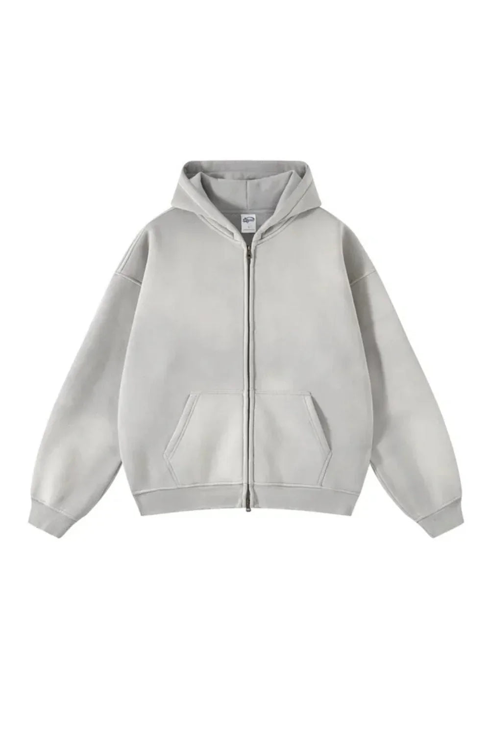 STONE WASHED ZIPPER