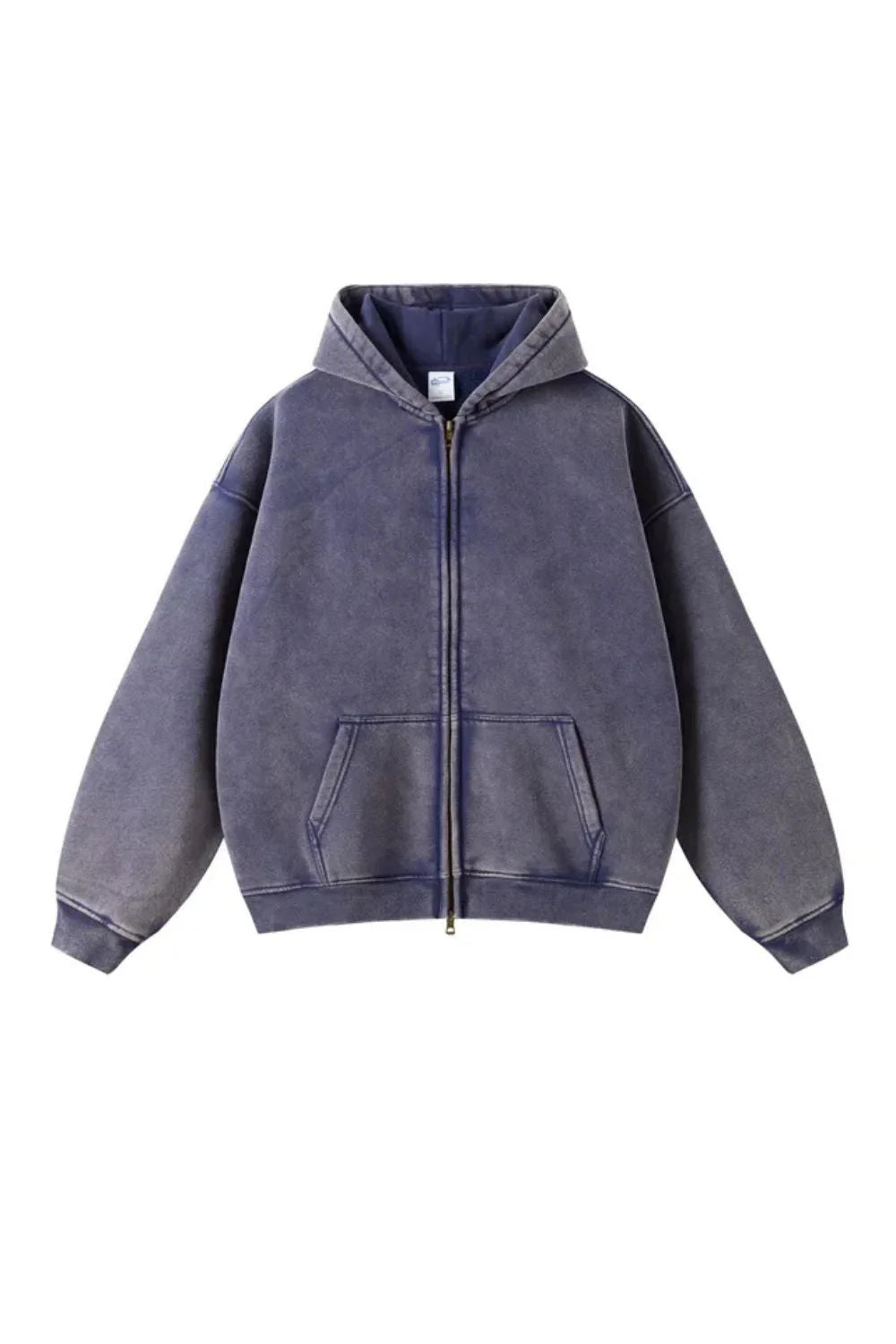 STONE WASHED ZIPPER