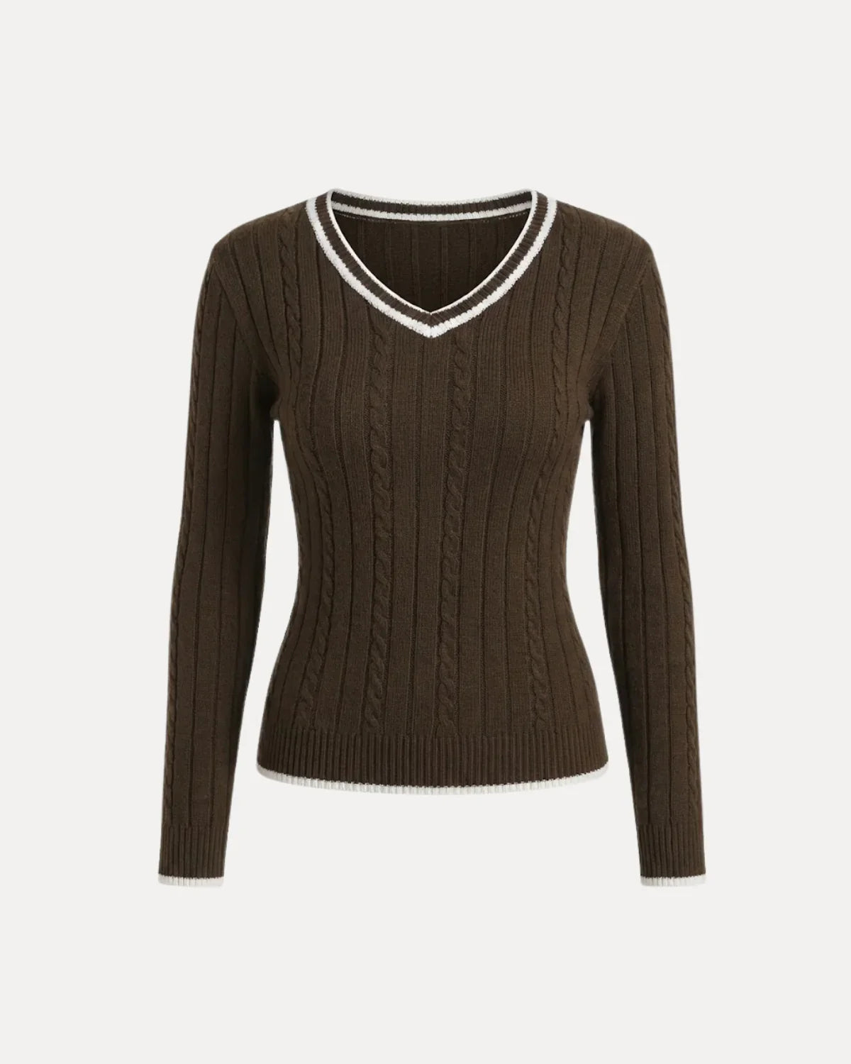 CABLE KNIT SWEATER