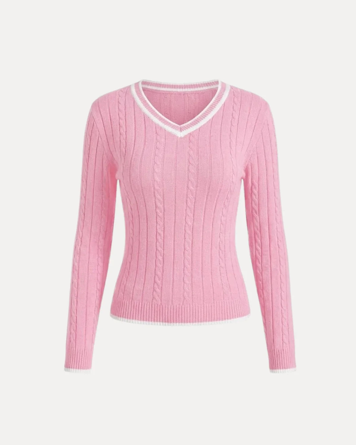 CABLE KNIT SWEATER