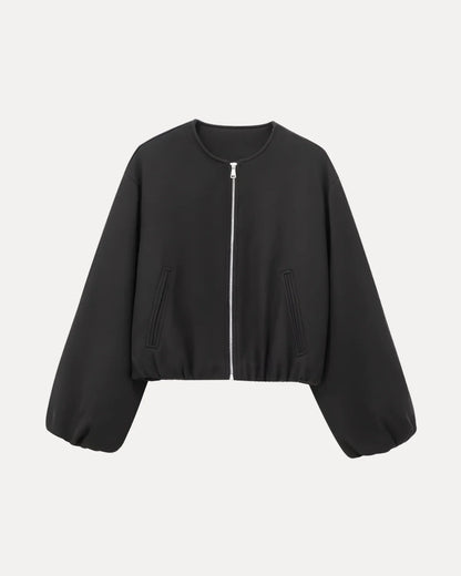 ELEGANT BUBBLE ZIP JACKET