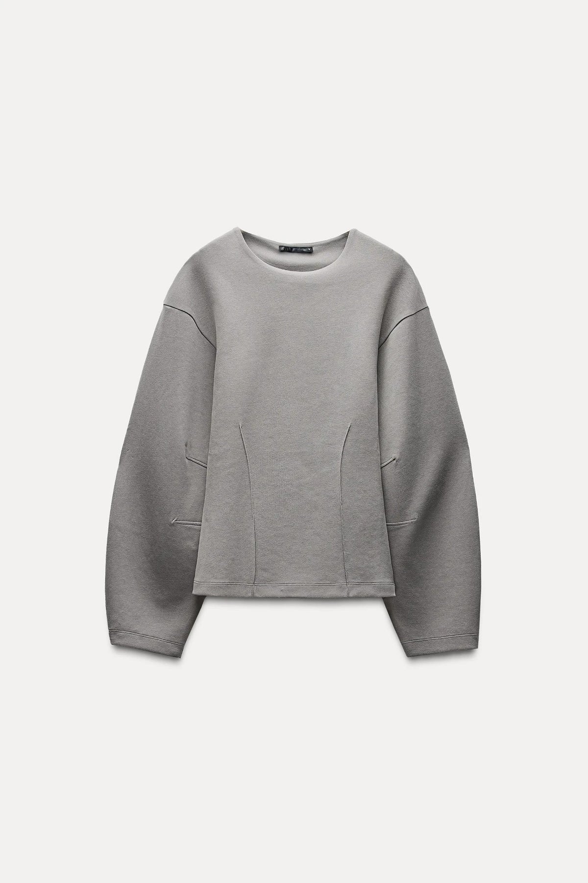 TAILORED INTERLOCK SWEATSHIRT