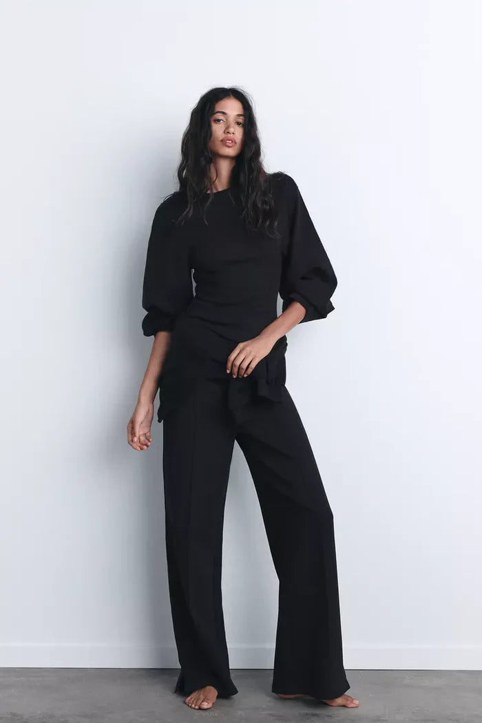 TAILORED INTERLOCK SWEATSHIRT