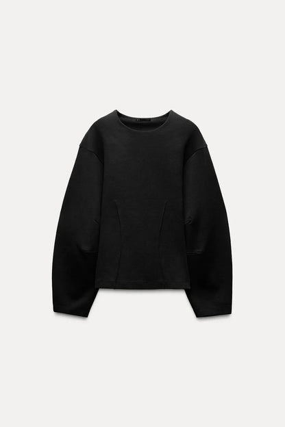 TAILORED INTERLOCK SWEATSHIRT